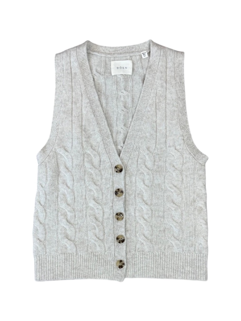 Doen Alberta Cashmere Vest In Cottage Size Xs